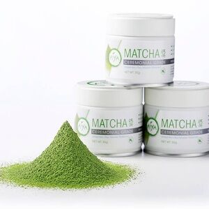 Aiya Tea Ceremonial Grade Premium Matcha Green Tea 1.05 oz/30g (3 Pack) BY 01/27